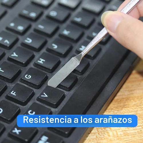 Vista 5 de Juego de herramientas para quitar molduras, incluye herramientas de extracción de plástico, spudger de metal, pinzas de precisión y herramientas