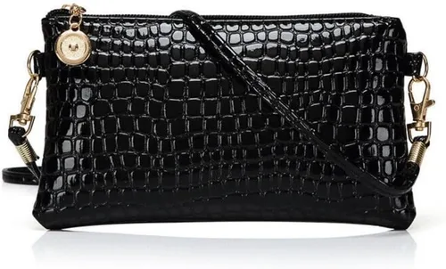 Vista 9 de Bolsa de Mano con Cremallera para Mujer, Bolso Cruzado, Bolso de Hombro, Cartera