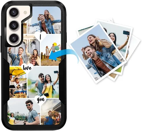 Vista 120 de Funda de teléfono personalizada para Galaxy S20 FE 5G, funda para teléfono multifoto, funda protectora resistente de doble capa a prueba de golpes
