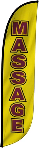 Vista 19 de LookOurWay - Bandera de plumas con temática de campamento y cuidado de niños, 12 pies (herramientas no incluidas)
