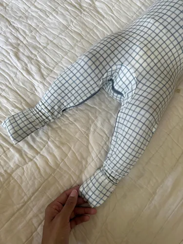 Vista 21 de GUNAMUNA Pijama unisex convertible ultrasuave para bebé, mameluco con cremallera para pañales, recién nacido a 24 meses