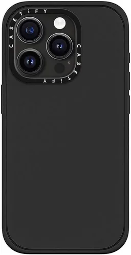 Vista 4 de CASETiFY Funda Impact para iPhone 15 Pro [4 veces probada contra caídas de grado militar, protección contra caídas de 8.2 pies] - negro mate 1.