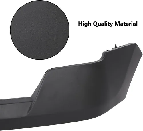 Vista 5 de CROSSDESIGN Cubierta de parachoques delantero superior negra texturizada compatible con Ford F-150 XL 2009-2014