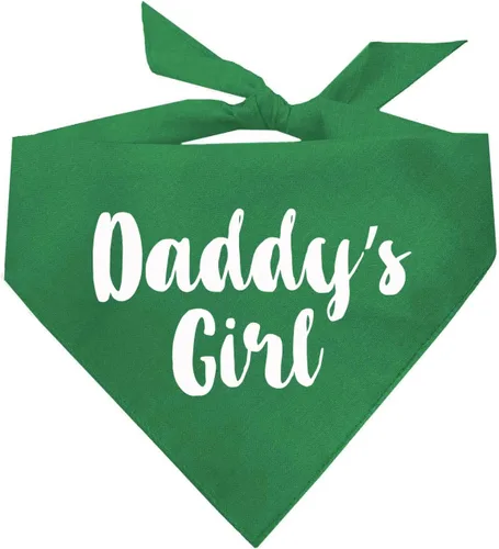 Vista 10 de Daddy's Girl - Bandana para perro para el día del padre (negro, XS 5)