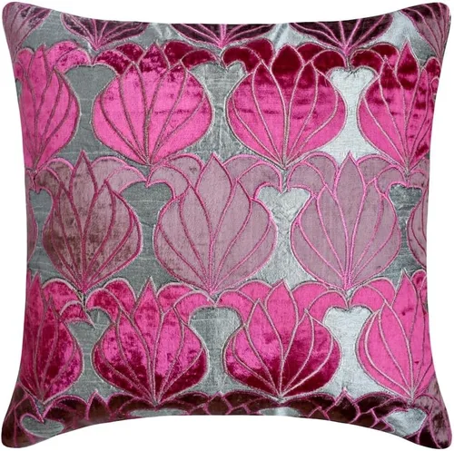 Vista 31 de The HomeCentric Funda de almohada personalizada, color plateado de 12 x 12 pulgadas, fundas de almohada de arpillera, enrejado y celosía y almohadas