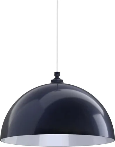 Vista 106 de Steel Lighting Co. Melrose - Lámpara colgante Montada en el techo Cúpula redonda de 18 pulgadas Estilo moderno contemporáneo de granja
