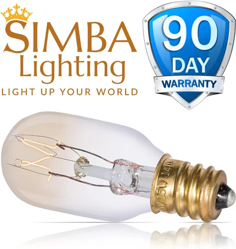 Vista 6 de Simba Lighting Bombilla de repuesto T6.5 de 25 W, base de candelabro E12