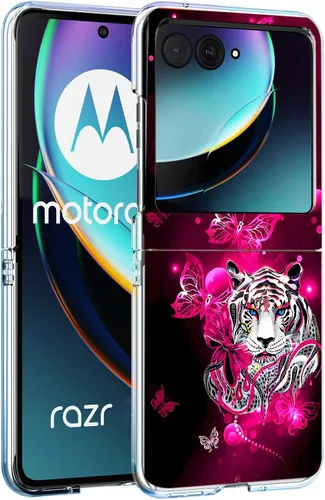 Vista 9 de Razr Plus 2023 - Funda rígida protectora a prueba de golpes para Motorola Razr+ 2023 y Razr Plus 2023