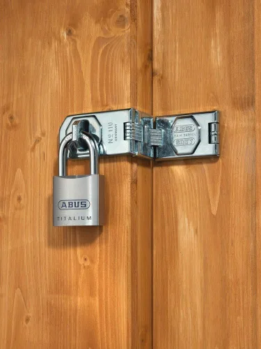 Vista 4 de ABUS 80TI/50 KD Titalium aleación de aluminio candado con llave diferente
