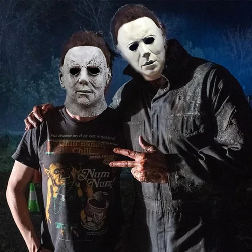 Vista 4 de Halloween Horror Mask Scary Halloween Latex Full Head Masks