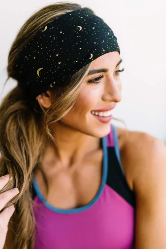 Vista 31 de Maven Thread 4" Wide Workout Headbands for Women – Non-Slip Sweatbands for Gym, Running & Yoga