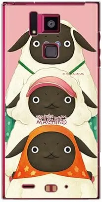 Vista 185 de Yanan Machiko Series Machiko Family Pink (Clear) / for iPhone SE/5s/docomo