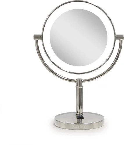 Vista 11 de Zadro Laguna Espejo de maquillaje de 11 pulgadas con luces y aumento LED iluminado espejo de maquillaje con aumento 10X/1