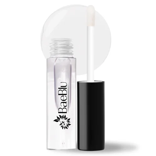 Vista 20 de BaeBlu Brillo de labios vegano orgánico, ingredientes hidratantes no tóxicos 100% naturales, ¿vino no?
