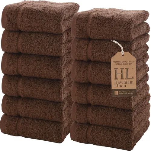Vista 9 de Juego de 6 toallas de baño negras para baño, algodón turco original, suave, absorbente y de primera calidad, 2 toallas de baño, 2 manos y 2 toallas