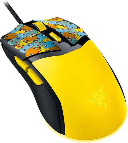 Vista 4 de Razer Cobra Pokémon Edition - Ratón ligero con cable para juegos - Sensor de 8500 ppp - 2.05 oz - Interruptores ópticos de ratón de 3ª