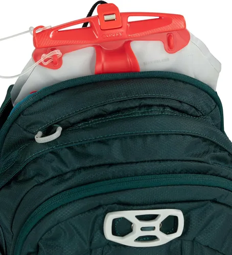 Vista 6 de Osprey Sylva 12L Mochila de ciclismo para mujer con depósito hidráulico, verde Baikal
