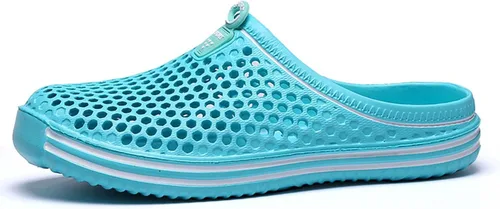 Vista 5 de YUKTOPA Zuecos unisex para mujer zapatos de verano para jardín zuecos antideslizantes de secado rápido sandalias casuales