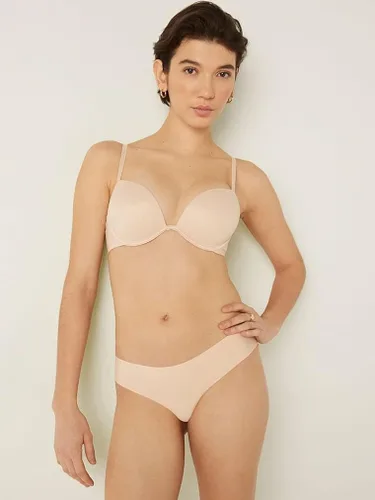 Vista 3 de Victoria's Secret Brasier rosa súper pushup, cobertura moderada, acolchado, brasieres para mujer (32A-38DD)