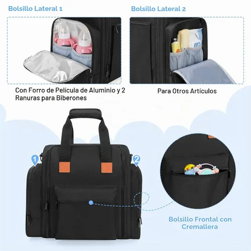 Vista 4 de YARWO Estuche de transporte compatible con la máquina Baby Brezza Formula