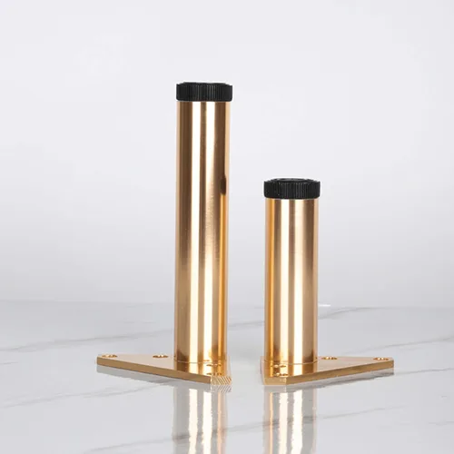 Vista 4 de Piernas ajustables de aleación de aluminio para muebles, muebles de cocina, cuarto de baño, patas de repuesto para mesa de café, patas de sofá, 2.4