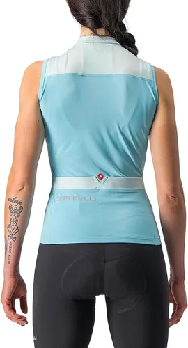 Vista 2 de Castelli Camiseta de ciclismo sin mangas Solaris para mujer