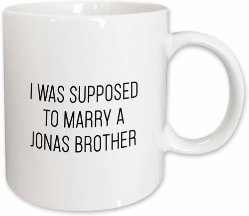 Vista 10 de 3dRose - Se suponía que me casaría con un hermano Jonas - Taza - (mug-324391-4)