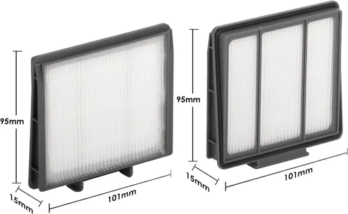 Vista 6 de (8 piezas) Filtro HEPA compatible con Shark AV752 AV753 AV751 R85 RV850 RV850WV S87 RV851WV RV761 RV700_N RV720_N RV750_N, kit de accesorios