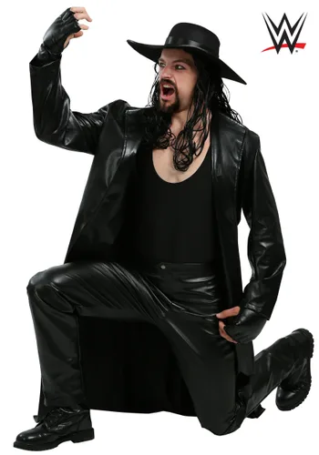 Vista 2 de Disfraz WWE Undertaker talla extra Multicolor