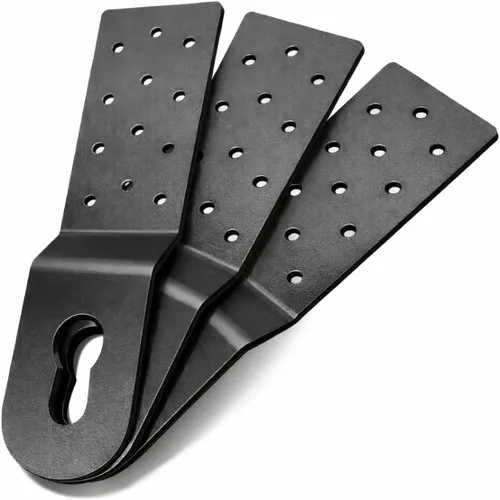 Vista 6 de Palmer Safety Soporte de anclaje de techo de acero temporal reutilizable para uso industrial y de construcción en madera/metal I OSHA/ANSI obediente