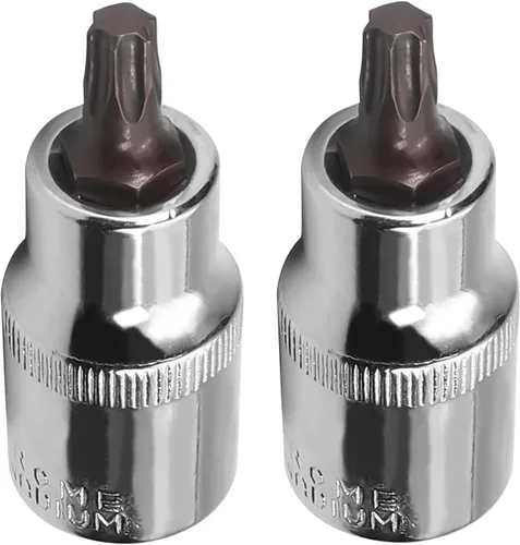 Vista 128 de Utoolmart 1/2" Drive x 0.551 in largo Hex Bit Socket, métrico, S2 y Cr-V acero 1pcs