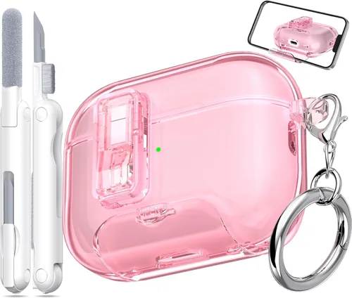 Vista 20 de Funda para Estuche de Airpods Pro de 2ª/1ª Generación, Compatible con Estuche de Airpods Pro de 2ª Gen Puerto de Carga USB C, Funda Suave