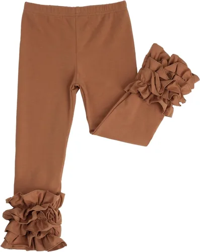 Vista 38 de HOOLCHEAN Leggings de algodón con volantes para bebés y niñas pequeñas