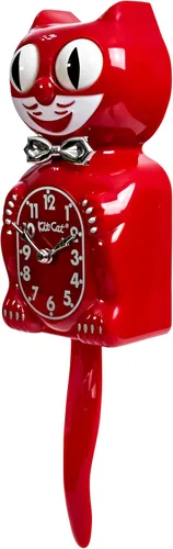 Vista 3 de Kit Cat Klock Rojo retro