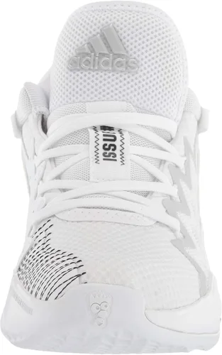 Vista 2 de adidas Tenis unisex para adultos D.o.n. Issue 2 para patio de interior, BlancoNegroTinte Cielo