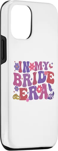 Vista 3 de Funda para iPhone 14 In My Bride Era Groovy Bride Despedida de soltera