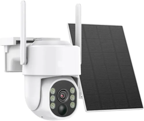 Vista 10 de Cámara de seguridad PTZ WiFi con batería 2pc