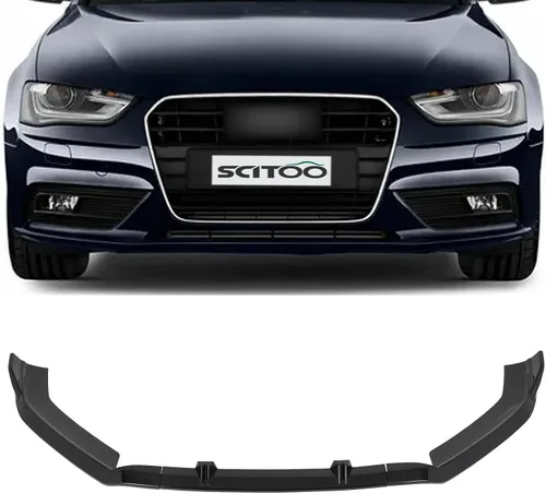 Vista 11 de SCITOO Borde de parachoques delantero negro mate STP-Style se adapta a 2001-2005 para Lexus para IS300 PP alerón de labio delantero