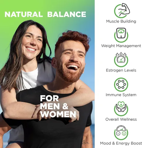 Vista 4 de Nutrivein Suplemento DIM Premium de 400 mg al día - 120 porciones (120 cápsulas): Diindolilmetano para mujeres y hombres - Más Bioperine