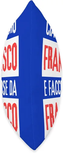 Vista 2 de Francesco Idea Regalo Personalizzata con Nome Ciao Sono Faccio Cose Da Francesco Personalizzato - Almohada personalizada, 16 x 16 pulgadas