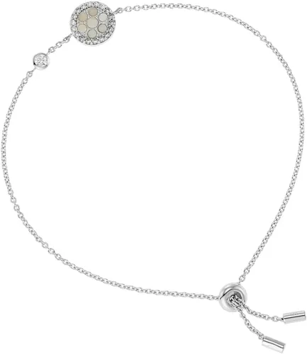 Vista 2 de Fossil Women's Sterling Silver or Silver-Tone Stainless Steel Chain Bracelet for Women
