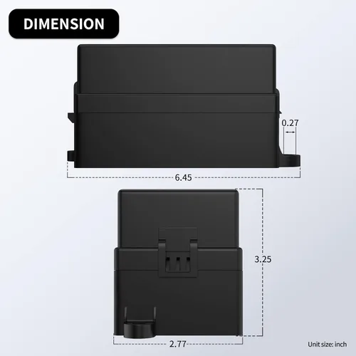 Vista 2 de RVBOATPAT Caja de relé de fusibles de 12 voltios precableada Caja de fusibles y relé con 4 relés y fusibles ATC/ATO de 12 vías Sellada Bloque