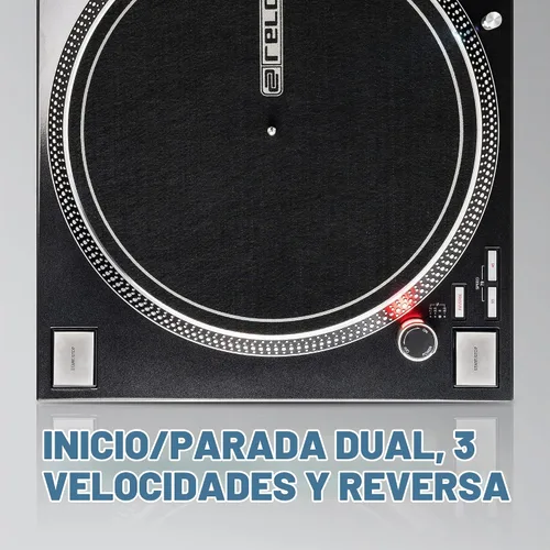 Vista 8 de Reloop RP-7000 MK2 Sistema de tocadiscos profesional de torque superior, Negro
