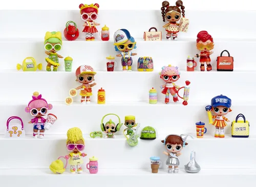 Vista 6 de L.O.L. Surprise! Loves Mini Sweets - Muñecas con 8 sorpresas en bola de papel, tema de caramelos, accesorios, muñeca coleccionable, juguete