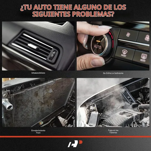 Vista 8 de A-Premium Condensador de aire acondicionado compatible con Kia