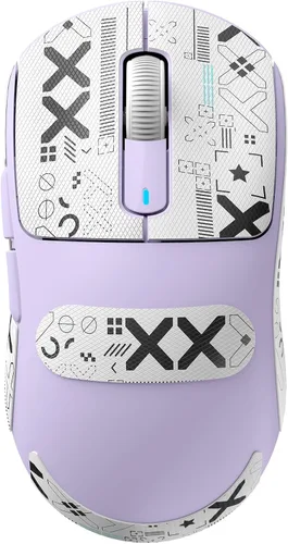 Vista 9 de ATTACK SHARK X3 - Mouse inalámbrico ligero para juegos con tri-modo 2.4G/USB-C con cable/Bluetooth, 26K DPI, sensor óptico PAW3395, interruptor