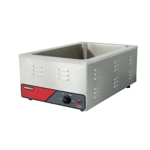 Vista 5 de Nemco 6055A Calentador de alimentos de tamaño completo para encimera