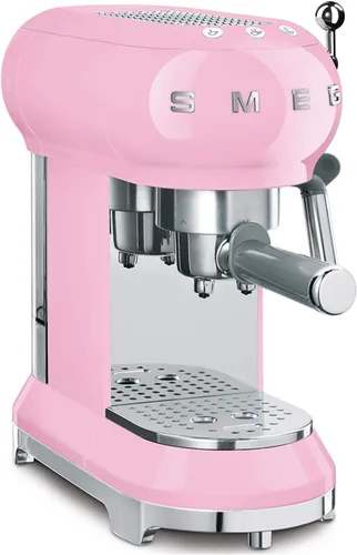 Vista 6 de Smeg Máquina de café estilo retro años 50, Rojo