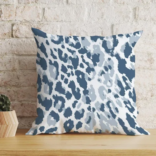 Vista 116 de Funda de cojín decorativa con estampado de guepardo verde peridoto para sofá, funda de almohada verde crema con estampado de leopardo con A-16