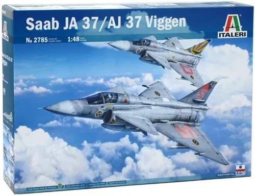 Vista 2 de Italeri ITA2785 1:48 Saab JA 37 / AJ 37 Viggen [Kit de construcción de modelos]